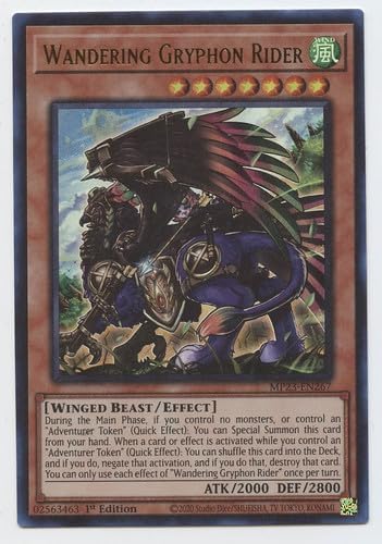 Wandering Gryphon Rider - MP23-EN267 - Ultra Rare - 1 edición