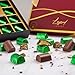CARIANS Valentine's Day Dubai Chocolate Gift Box, Dubai Chocolate Candy with Pistachio and Kataifi, Elegant Valentine’s Day Gift for Her and Great Present for Lovers, 17 Pcs
