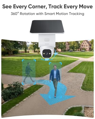 blurams 4K Ultra Security Cameras Wireless Outdoor with 5W Solar Powered - image 4
