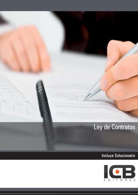 Portada de Ley de Contratos