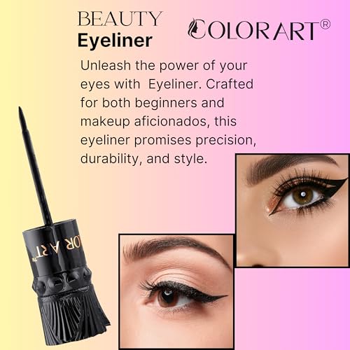 Image of Diamond Matte Eyeliner Easy-Glide Applicator, Waterproof Liquid Liner for Eyes 10 ml