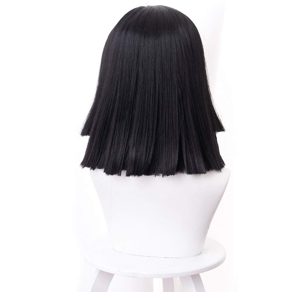 Amazon.co.jp: 耐熱 コスプレ ウィッグ 鬼滅の刃 伊黒小芭内 無料で