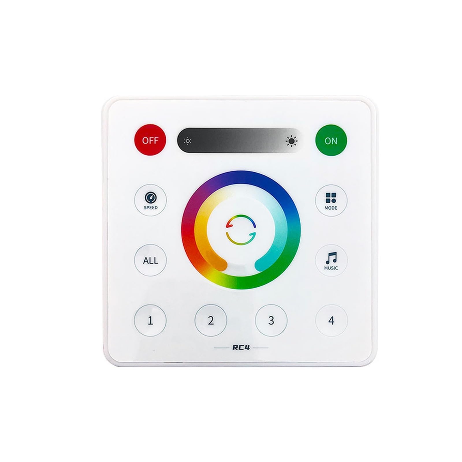 Atenuador LED SP533E con control total de intensidad y colores