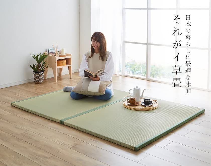 Amazon | 畳ベッド 畳ステージベッド 日本製縁有り畳タイプ セミダブル