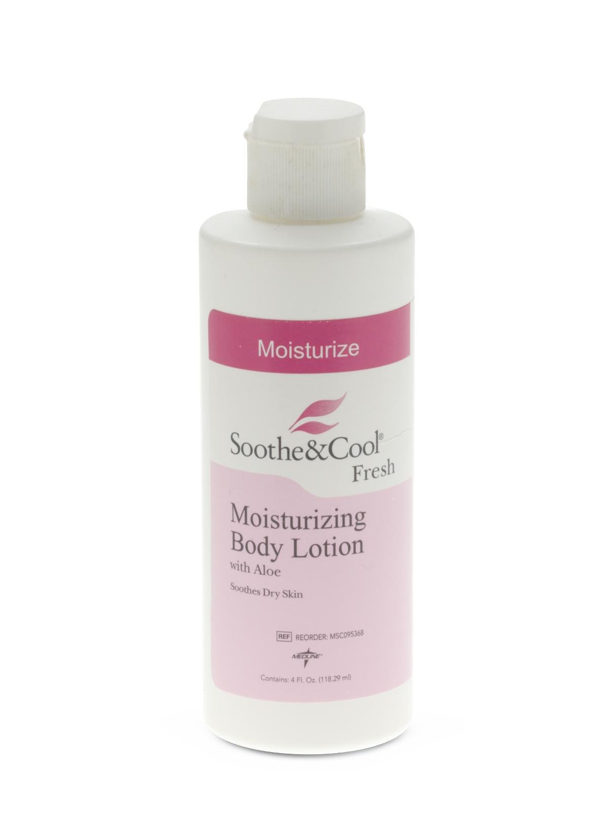 Photo 1 of Medline Soothe and Cool Moisturizing Body Lotion, White
