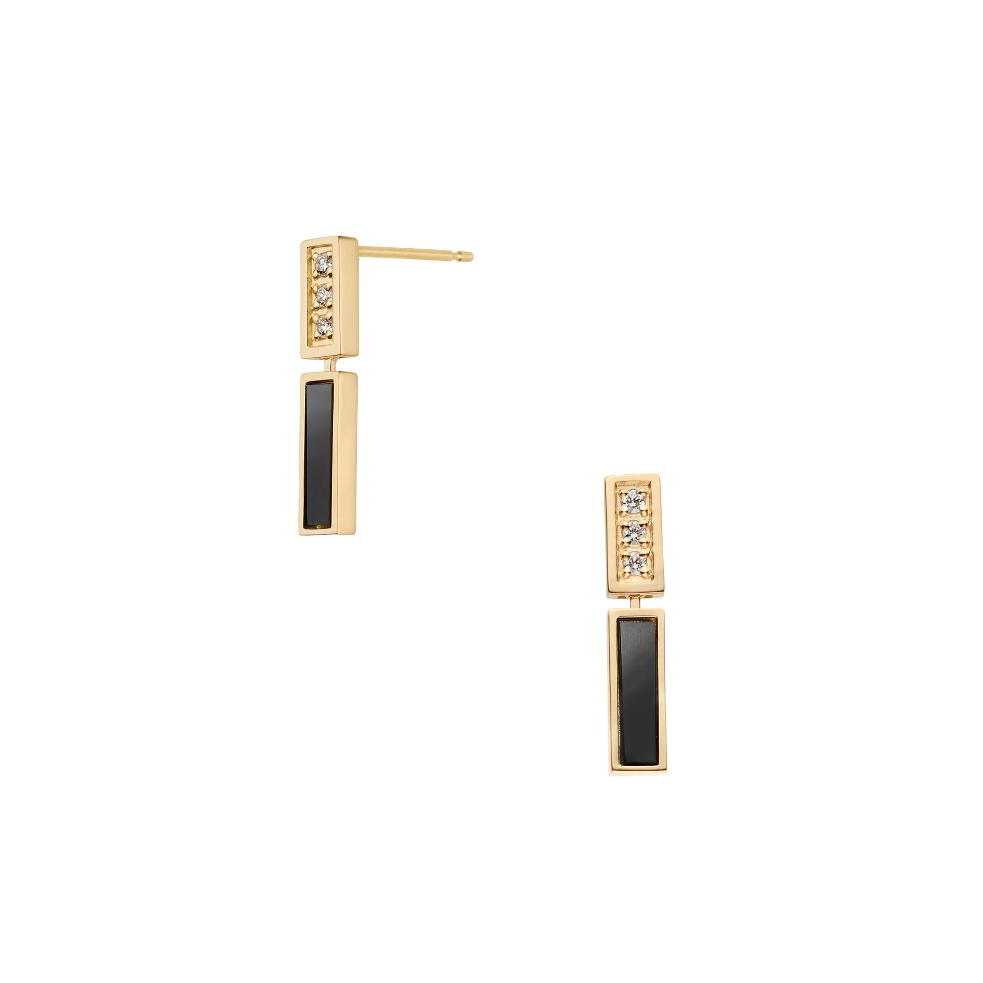 Amazon.co.jp: 【公式】[ヴァンドーム青山]K18YG ブラックカルセドニー