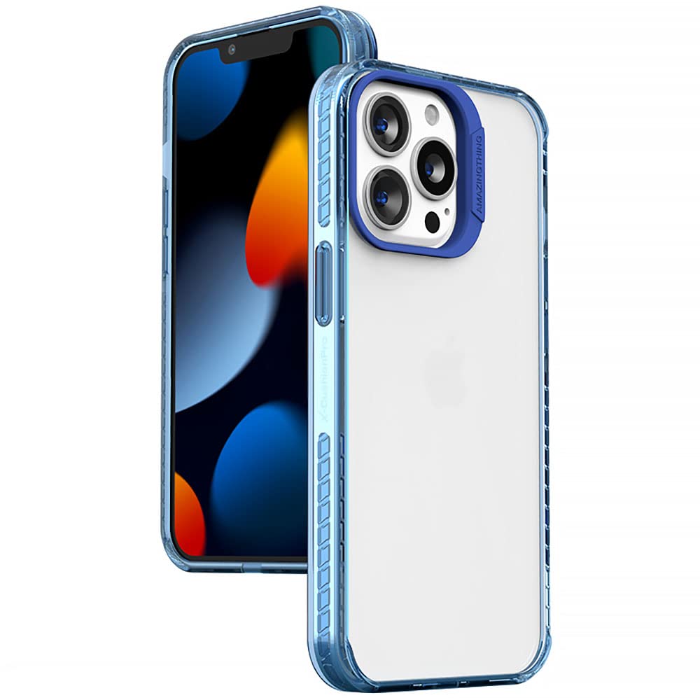 AMAZINGthing Amazing Thing Titan Pro designed for iPhone 13 Pro MAX case cover Antimicrobial Military Grade - Sierra Blue