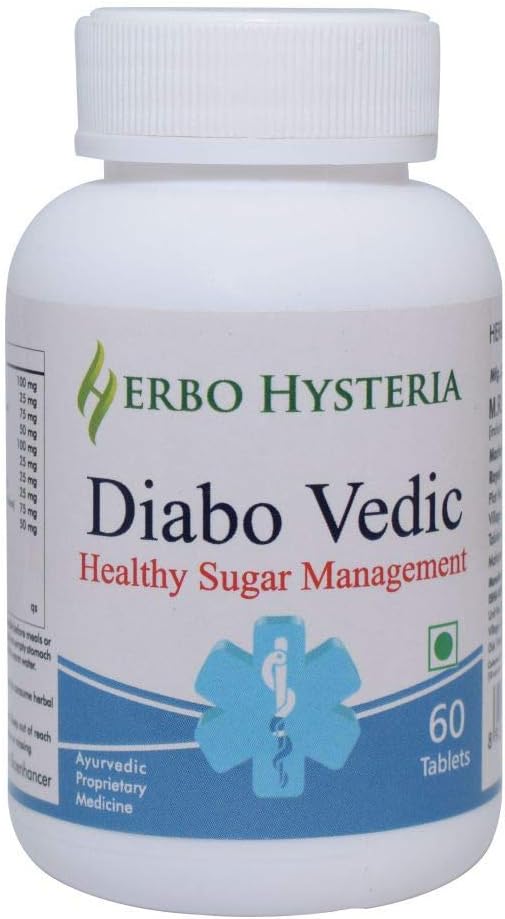 Herbo Hysteria DIABOVEDIC - 60 TabletsPack of 5