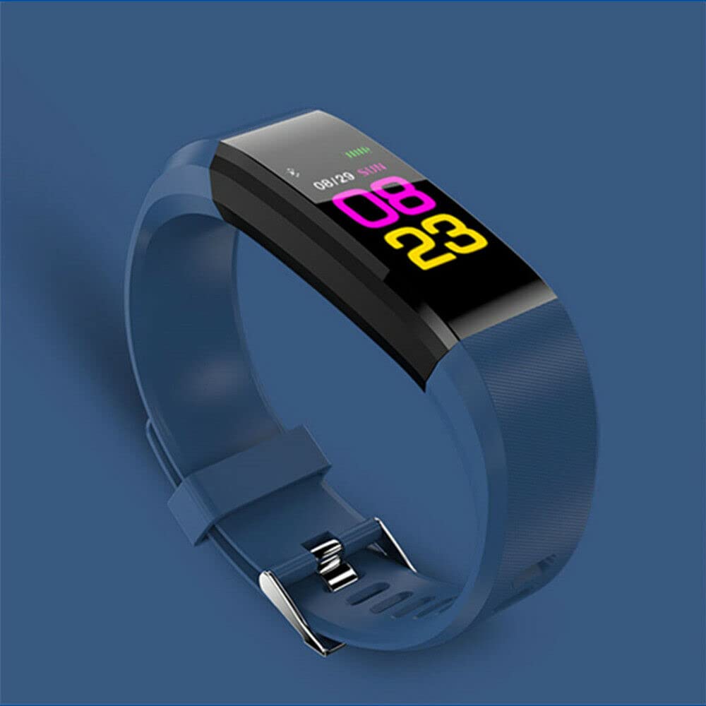 Bransoletka z tętnem i ciśnieniem krwi, inteligentna opaska, tracker fitness dla Fitbitów, opaska do smartwatcha, bransoletka Bluetooth z monitorem snu, licznik kroków IPX7