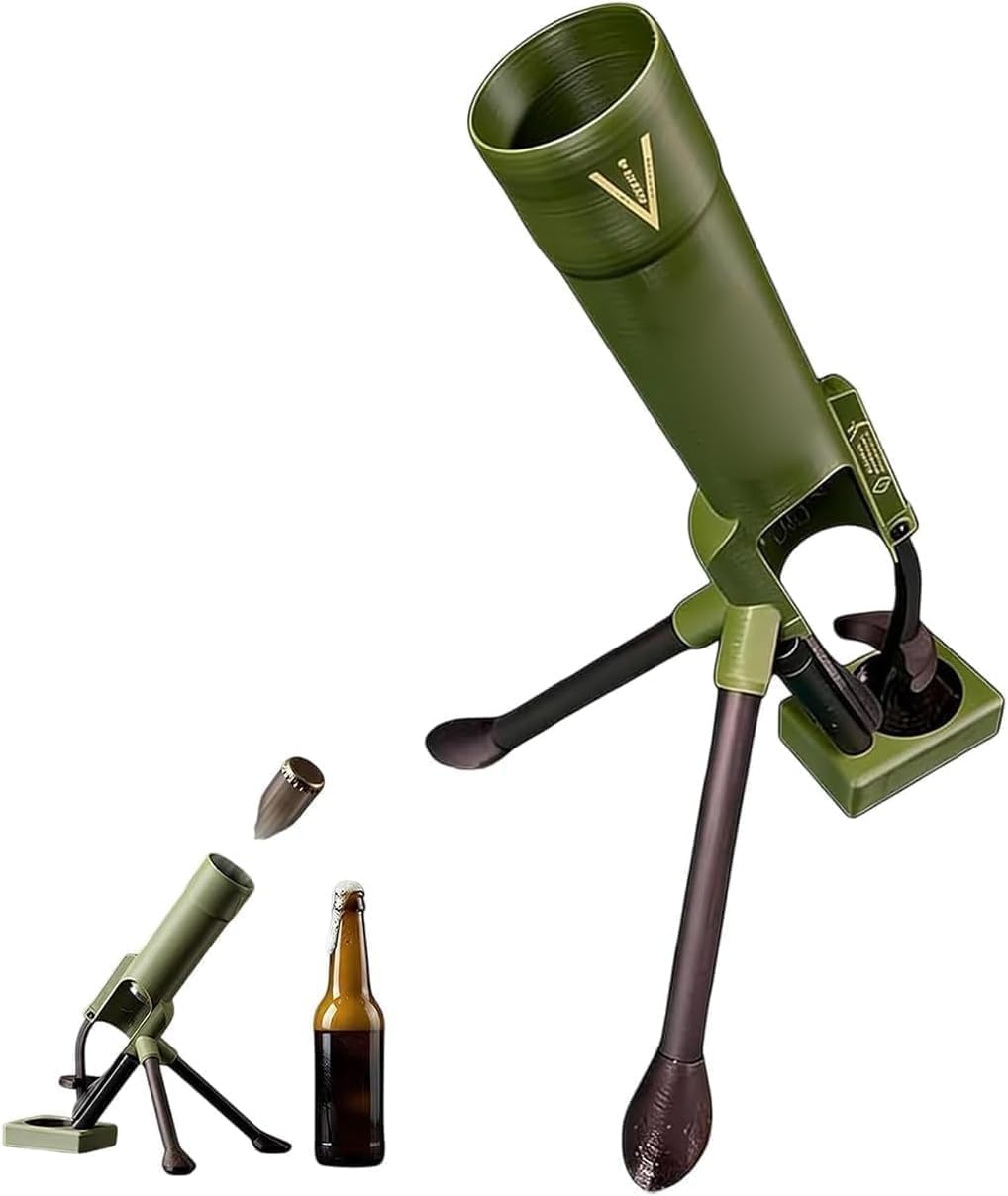 STOAT-Birra Mortaio Apribottiglie, Espulsione Automatica Capsula, Uso Senza Mani, Per Bibite & Bevande, per Bar Domestico & Feste