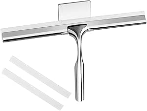 Tergivetro Per Doccia Retrattile - Lavavetri Per Pavimenti E Superfici Lisce Senza Aloni - Foto 4