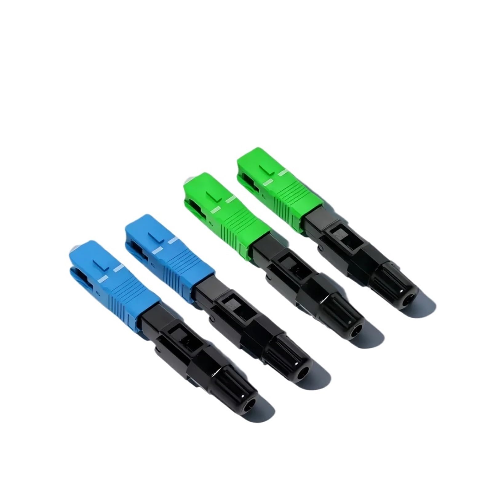 10 pz 60mm SC APC/UPC Connettore rapido Pre-sepolto Connettori di giunzione a freddo di grado telecomunicazioni Modalità singola(SC UPC 50 pcs)