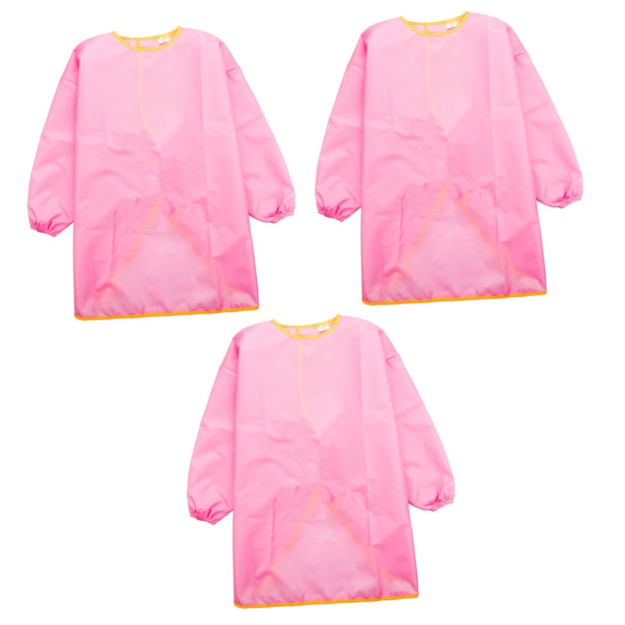 Abaodam 3pezzi Grembiule Da Pittura Per Maniche Lunghe Smock Per e Rosa Taglia Vestiti Macchie