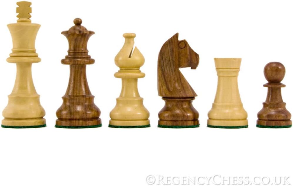 The Down Head Sheesham Championship Chess Set