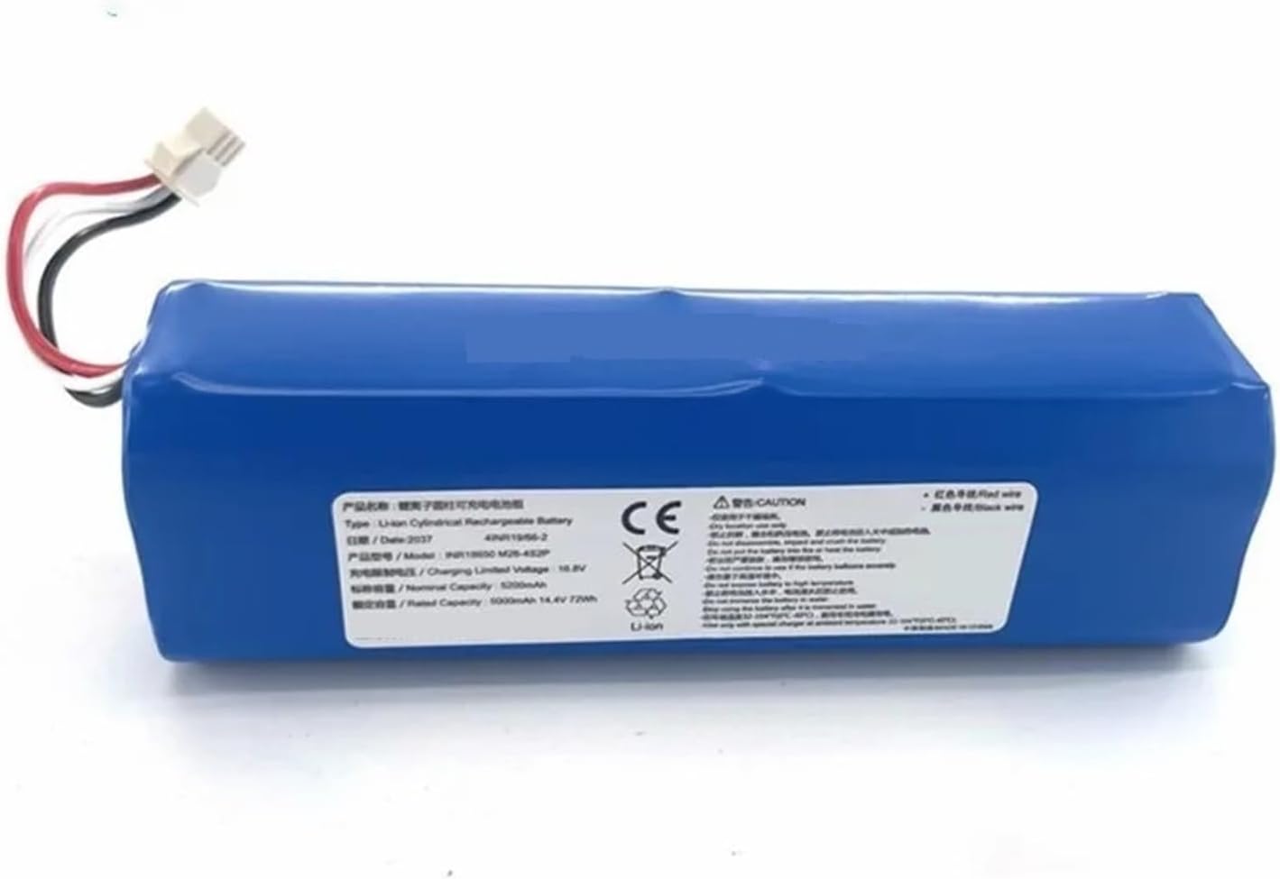 Vacuum Cleaner 5200mAh Li-ion Battery. Compatible for Airrobo T10+. Robot Vacuum Cleaner Original Accessories Spare Parts Charging Battery