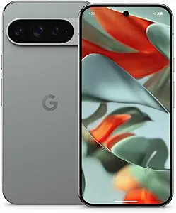 Google Pixel 9 Pro XL 5G (256GB, 16GB) 6.8" 120Hz OLED, 50MP 8K Camera, Tensor G4 Octa-core, Android 14 (Fully Unlocked for Verizon, T-Mobile, AT&T, Global 4G LTE) Hazel (Renewed Premium)