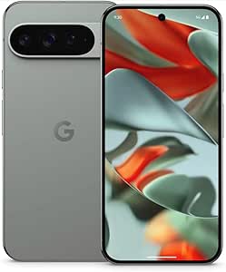 Google Pixel 9 Pro XL 5G (256GB, 16GB) 6.8" 120Hz OLED, 50MP 8K Camera, Tensor G4 Octa-core, Android 14 (Fully Unlocked for Verizon, T-Mobile, AT&T, Global 4G LTE) Hazel (Renewed Premium)