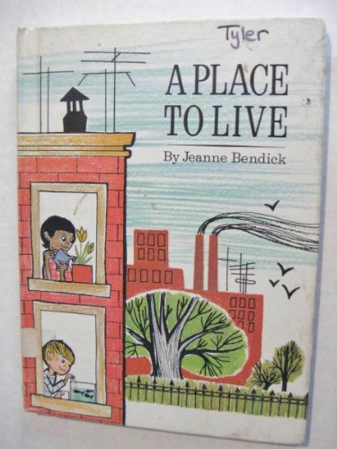 A place to live (A Stepping-stone book) B0006CF71E Book Cover
