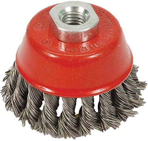 Silverline 733234 Steel Twist-Knot Bowl Cup 65 mm