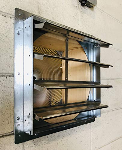 Tpi - Ce10-Ds Corporation Direct Drive Exhaust Fan – 10" Diameter, 120 Volt Single Phase Shutter Mount Vent Fixture. Industrial Ventilation Fans #TOP7