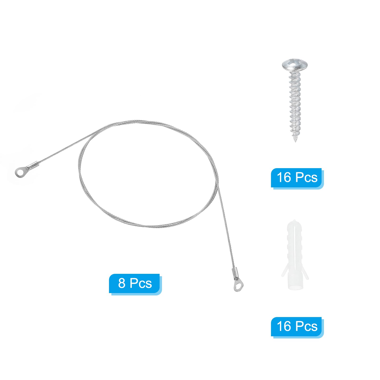 PATIKIL Cabinet Door Restraint Kit 1.5mm x 100cm - Image 3