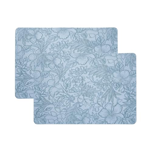 Set de table cuisine résistant chaleur PVC lavable double face - 2