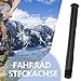 Rockshox Thru Axle Black Aluminum Alloy Quick Release Aluminum Alloy Front Fork Thru Axle Skewer 15Mm X 158Mm for Rockshox