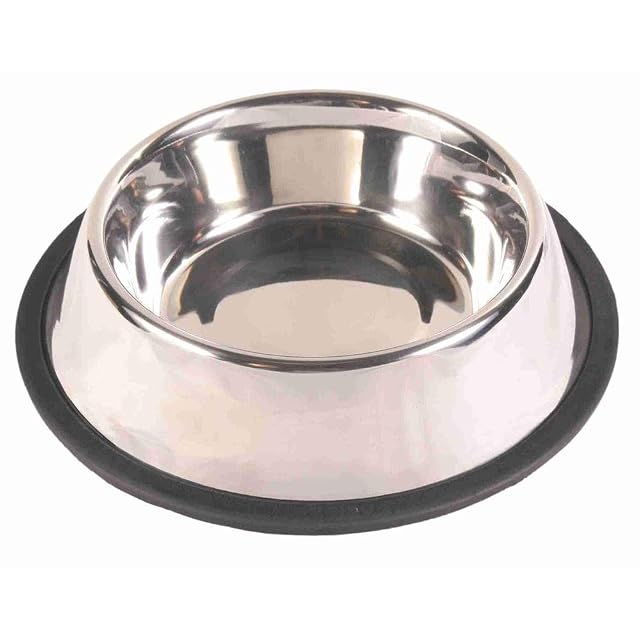 TRIXIE Comedero Acero Inoxidable para Perros