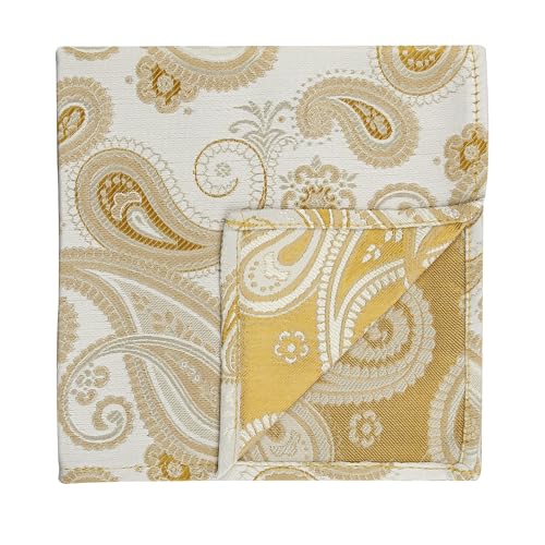 Image of Kovove The Paisley Treat Pocket Square For Men