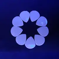 Kit 10 Palhetas Guitarra Jazz XL Ultra Grip 1.2 MM Delrin Branca Gutti Guitar Picks