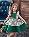 Produktbild CHANMI Mädchen-Prinzessin-Kleid Säuglingswäsche Kleid Bow Kindergeburtstag Performance-Kleidung Spitze,Green,100cm