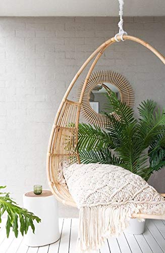 Chennai Chairs - Alisha Modern Rattan Cane Swing Chair