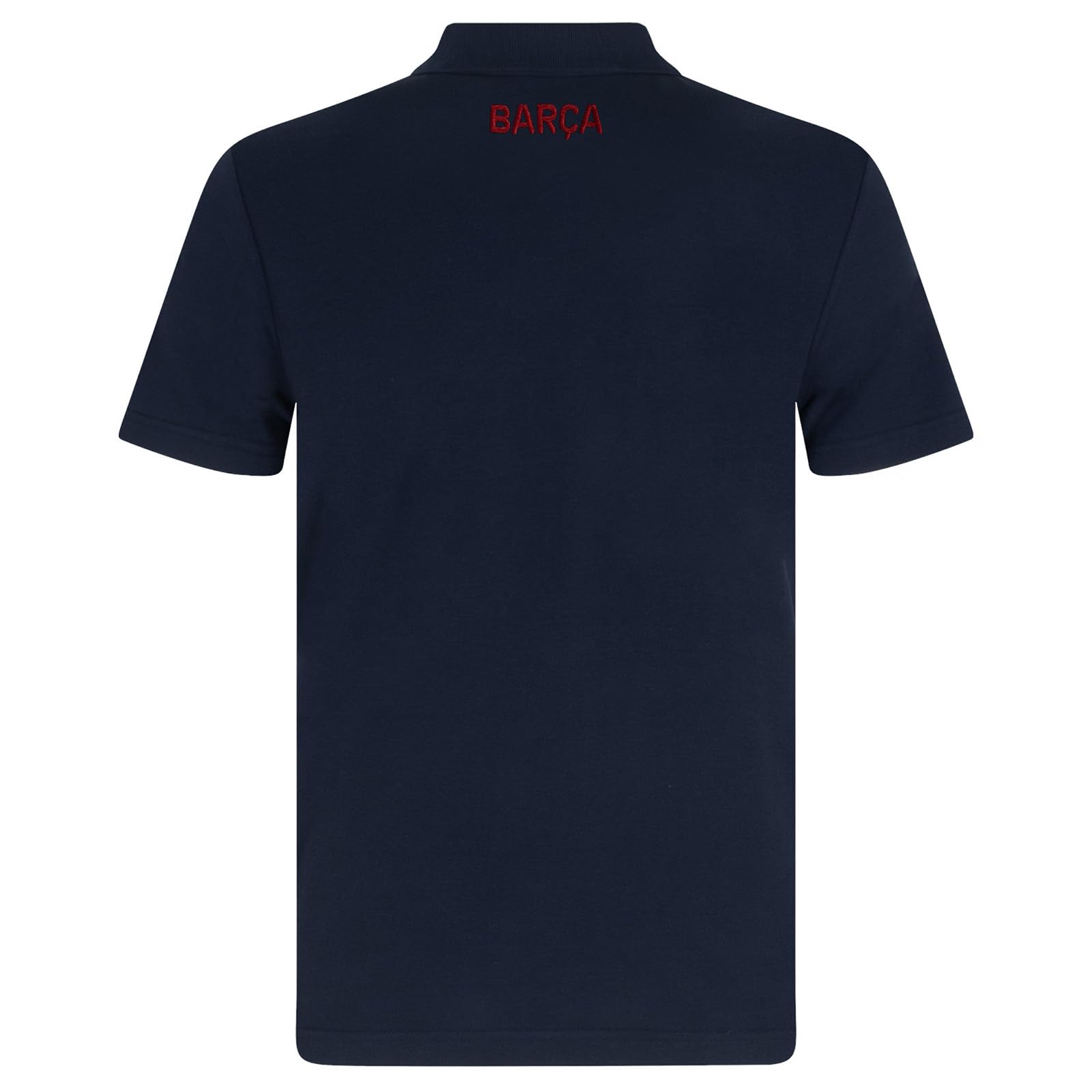 FC Barcelona - Polo Oficial para Hombre - con el Escudo del Club - Azul Marino