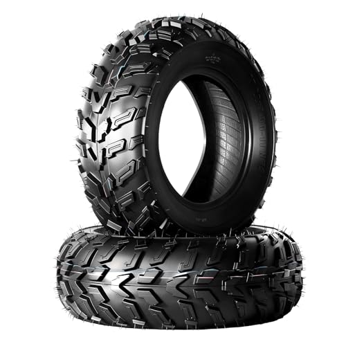 TRIBLE SIX 22x7-11 ATV/UTV Tires 22x7x11 All-Terrain Mud & Trail Tires 6PR Tubeless Puncture Resistant Directional Tread Set of 2