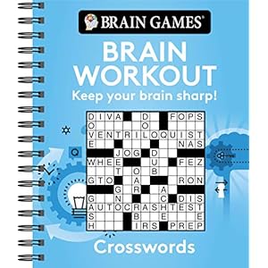 Brain Games – Brain Workout: Crossword Spiral-bound – Dec 15 2019