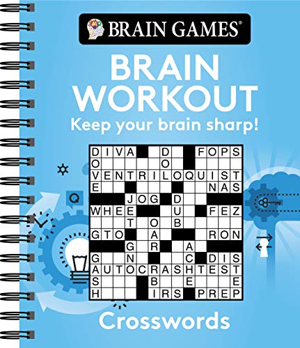 Brain Games – Brain Workout: Crossword Spiral-bound – Dec 15 2019