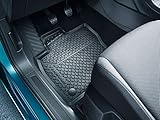 Original VW Touran Gummifußmatten, 4-teiliger Komplettsatz für vorn und hinten