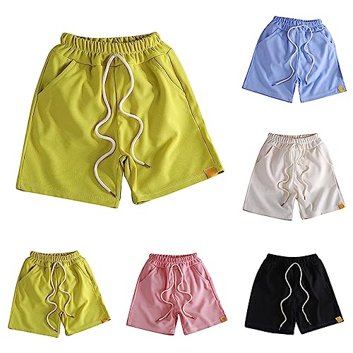 Boys Baggy Athletic Shorts with Pockets Causal Active Jogger Shorts Elastic Waist Pull-On Jogger Sweatpants2