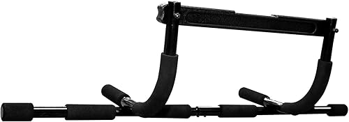 Body Sport Barra de dominadas 3 en 1 para puerta, barra de entrenamiento de fitness para la parte superior del cuerpo, límite máximo de 300 libras,