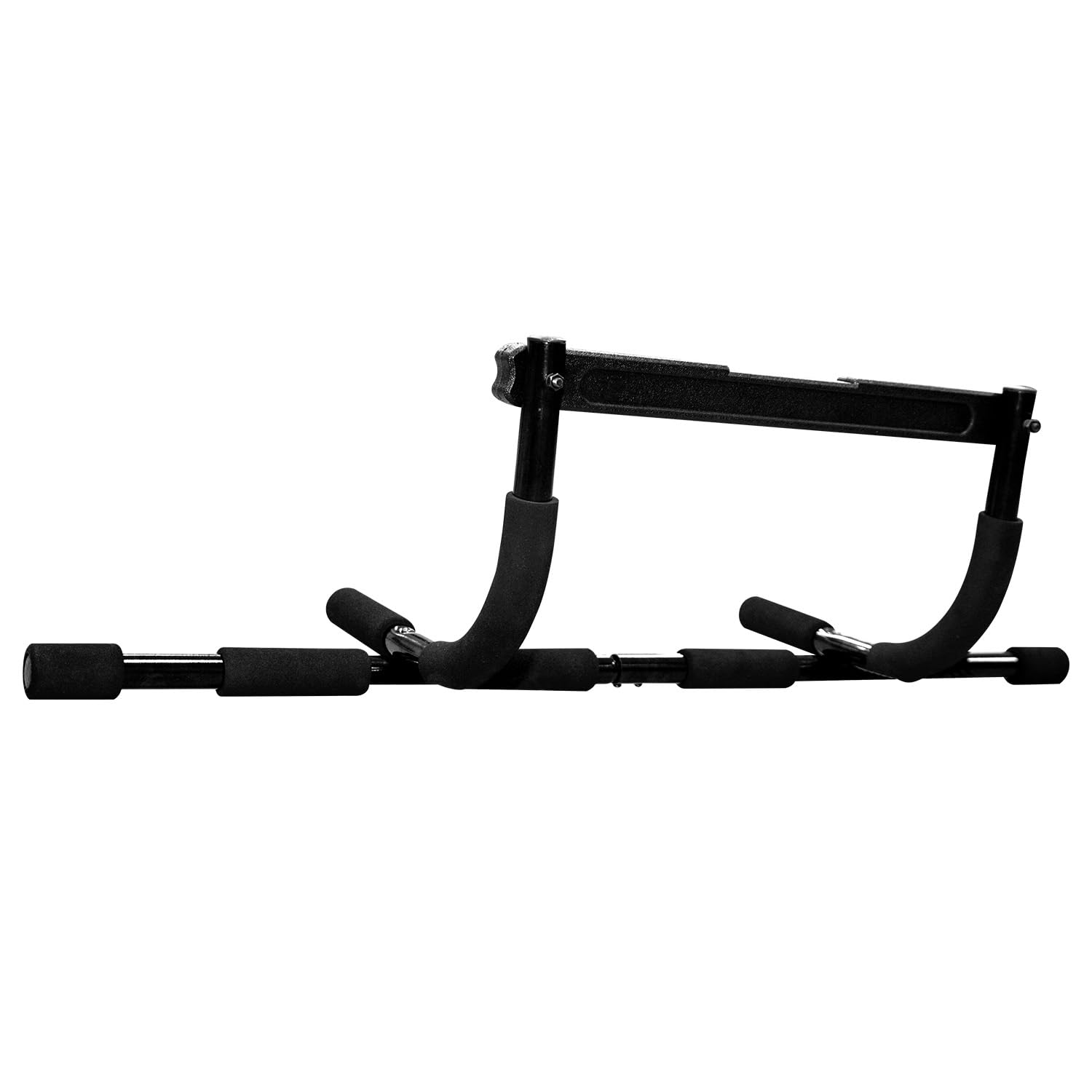 Body Sport 3-in-1 Pull-Up Bar for Doorway, Upper Body Fitness Workout Bar – 300 lb. Max Limit, Multi-Grip Exercise Bar – Portable Fitness Trainer for Home Gym