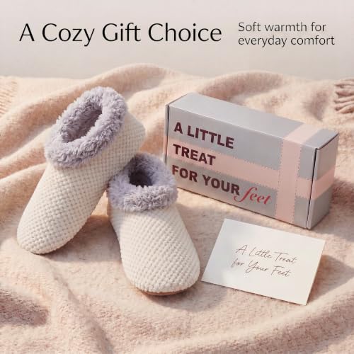 Image of The Metluks Womens Slippers Indoor Soft Sole Slipper Socks | Fuzzy sherpa lining, warm winter comfort, non slip grippers, flexible feel, washable, cozy home wear