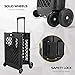 Olympia Tools 85-404 Pack-N-Roll Mesh Portable Tools Carrier 55 Lb. Load Capacity, Black