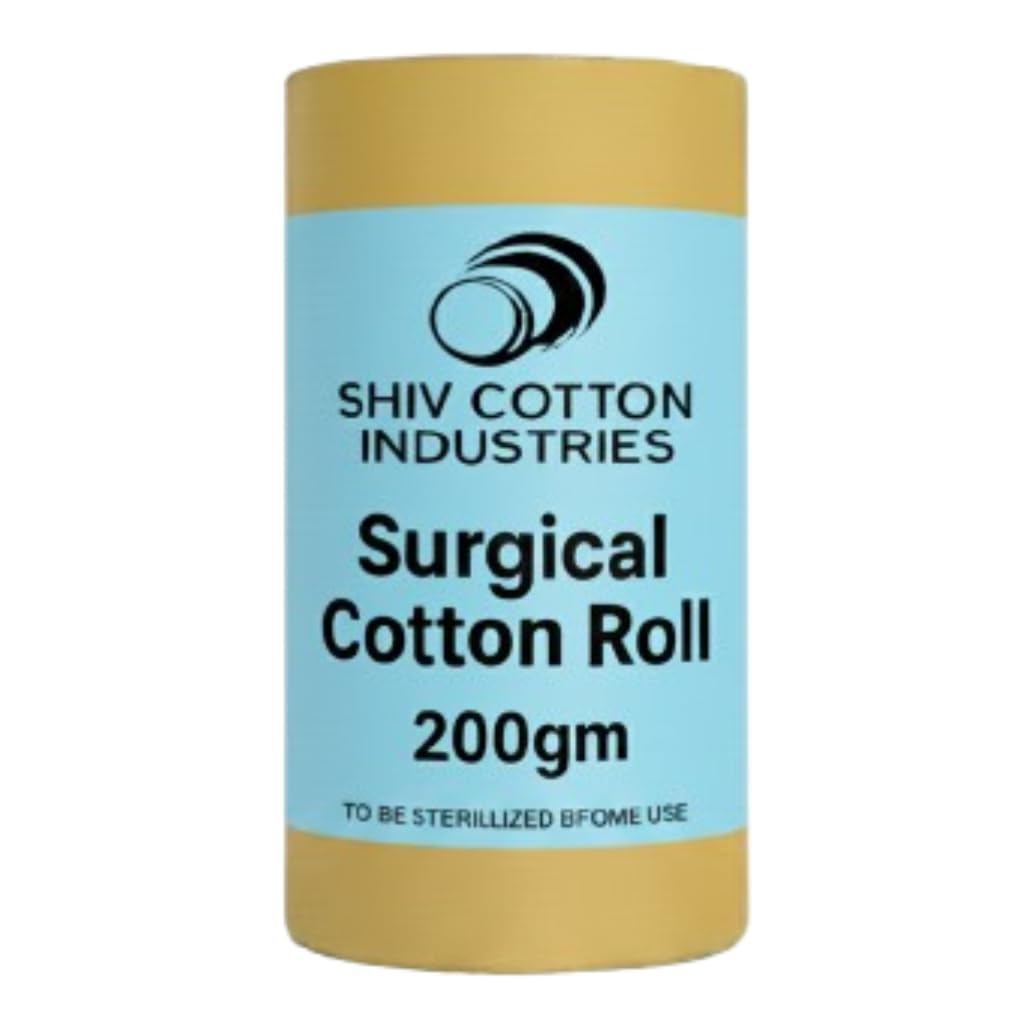 Surgical Cotton Roll, 200gm, Medical-Grade, Absorbent, Hygienic, Multipurpose for Medical Use, Wound Care, Baby Care, Beauty Salons (RR200GM6)-picture-10