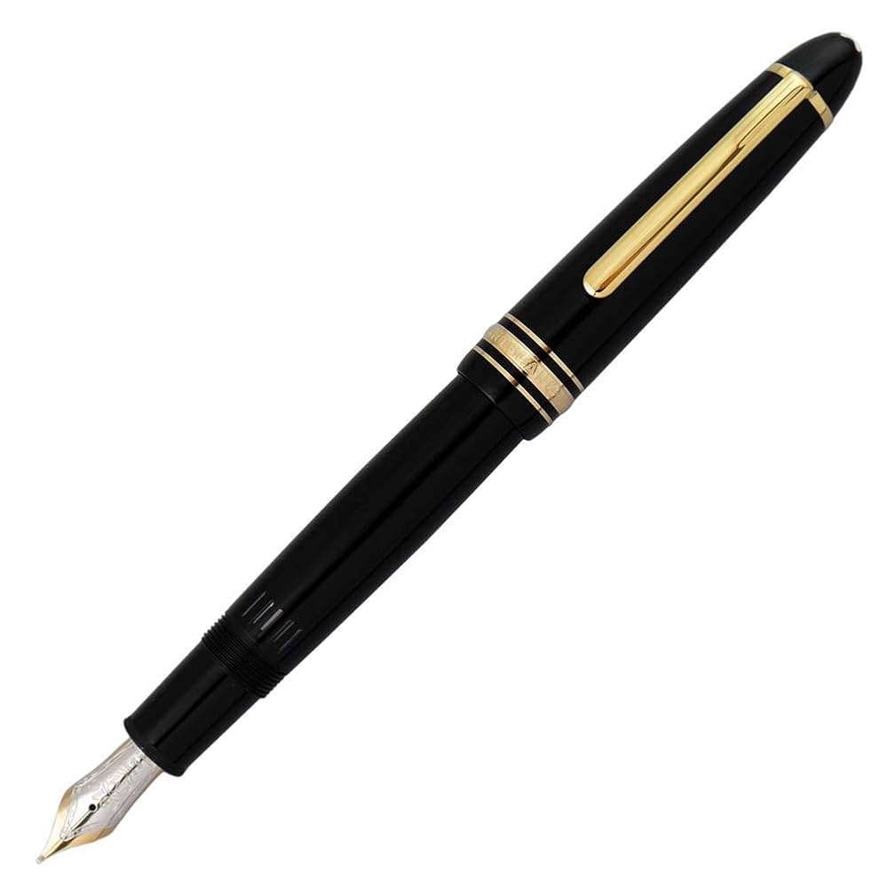 モンブラン 万年筆 マイスターシュテュック 146 M 中字 18C 全金 Amazon | (モンブラン) MONTBLANC マイスターシュテュック 146