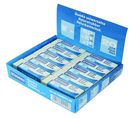 KEYROAD Wonder Series Radiergummi – 36 Bunte Stück Im Display – Für Bleistift & Buntstift – Ideal Für Schule & Büro