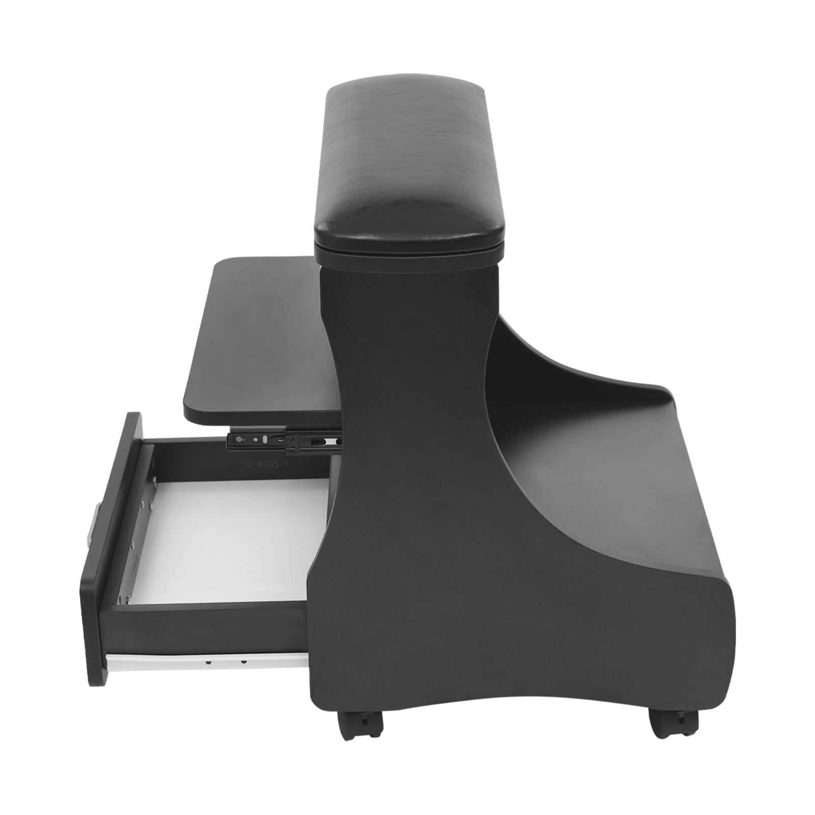 Pédicure Repose-Pieds Manucure Pied Calme avec Roues Pédicure Support PU Cuir Maison Beauté Repose-Pieds pour Salon de Beauté Pédicure Massage