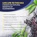 MaxImmunity Organic Elderberry Syrup, 60 Day Supply, Black Liquid Drops for Immune Support, Sambucus Elderberry Syrup - Liquid Extract Drops for Kids & Adults - Extra Strength (2 Pack)