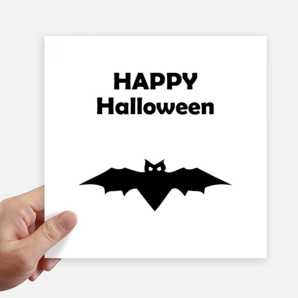 Autocollant Halloween chauve-souris pour masquer les rayures de valise et PC