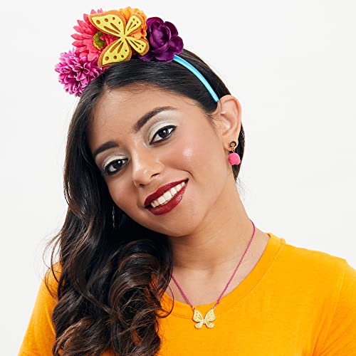 Disney Encanto Earrings - Mirabel Stud Earrings With Pink Pom Poms - Disney Earrings For Girls #TOP1