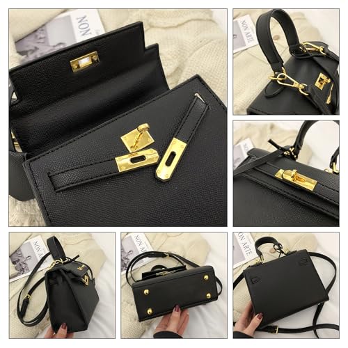 Yatoga Women'S Top Handle Satchel With Detachable Strap Top Handle Bag Designer Leather Crossbody Bag Handbags Purses thumb #4